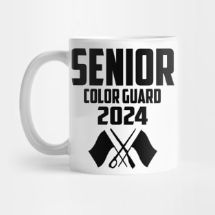 2024 Senior Color Guard Class of 2024 Marching Band Flag Mug
